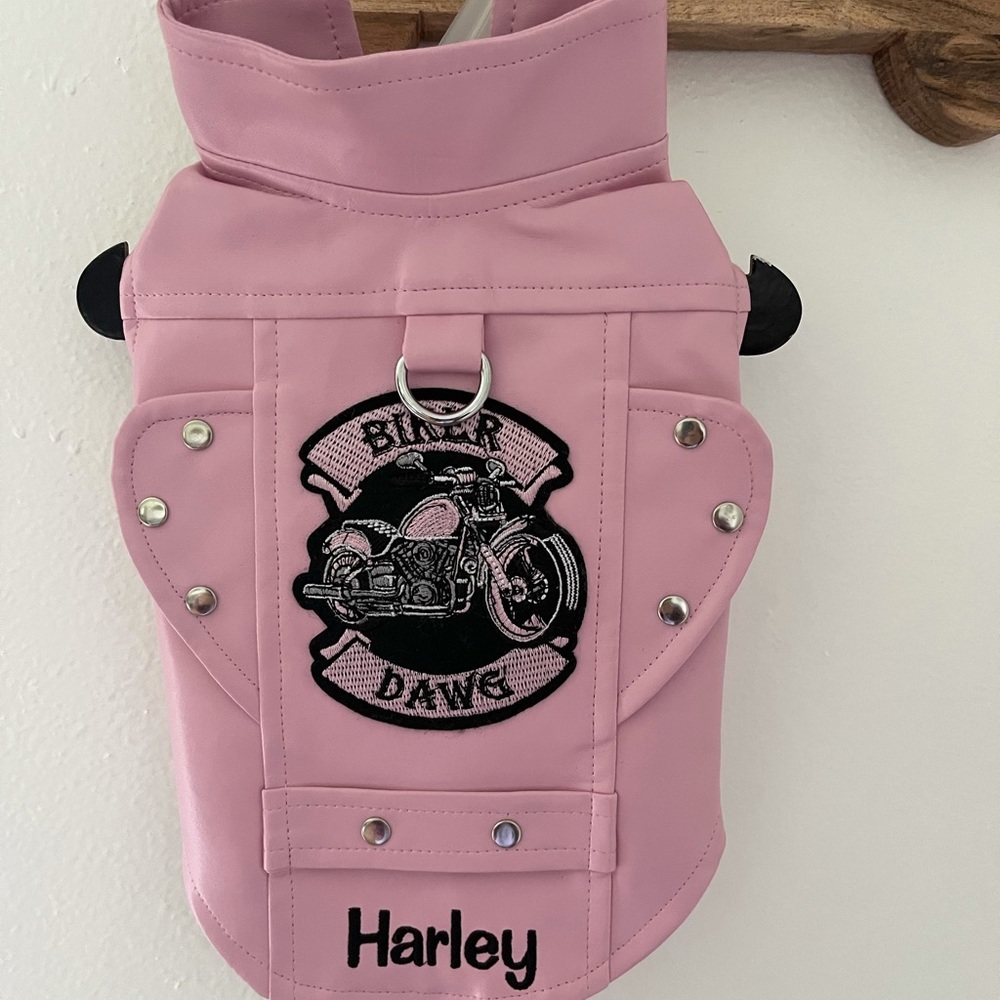 Custom Dog Motorcycle Jacket